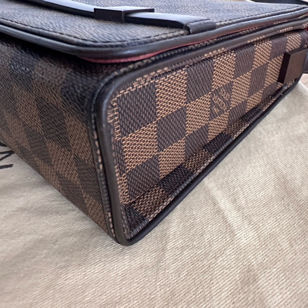 Louis Vuitton Tribeca Damier Ebene Shoulder Bag with dustbag - Picture 10 of 16